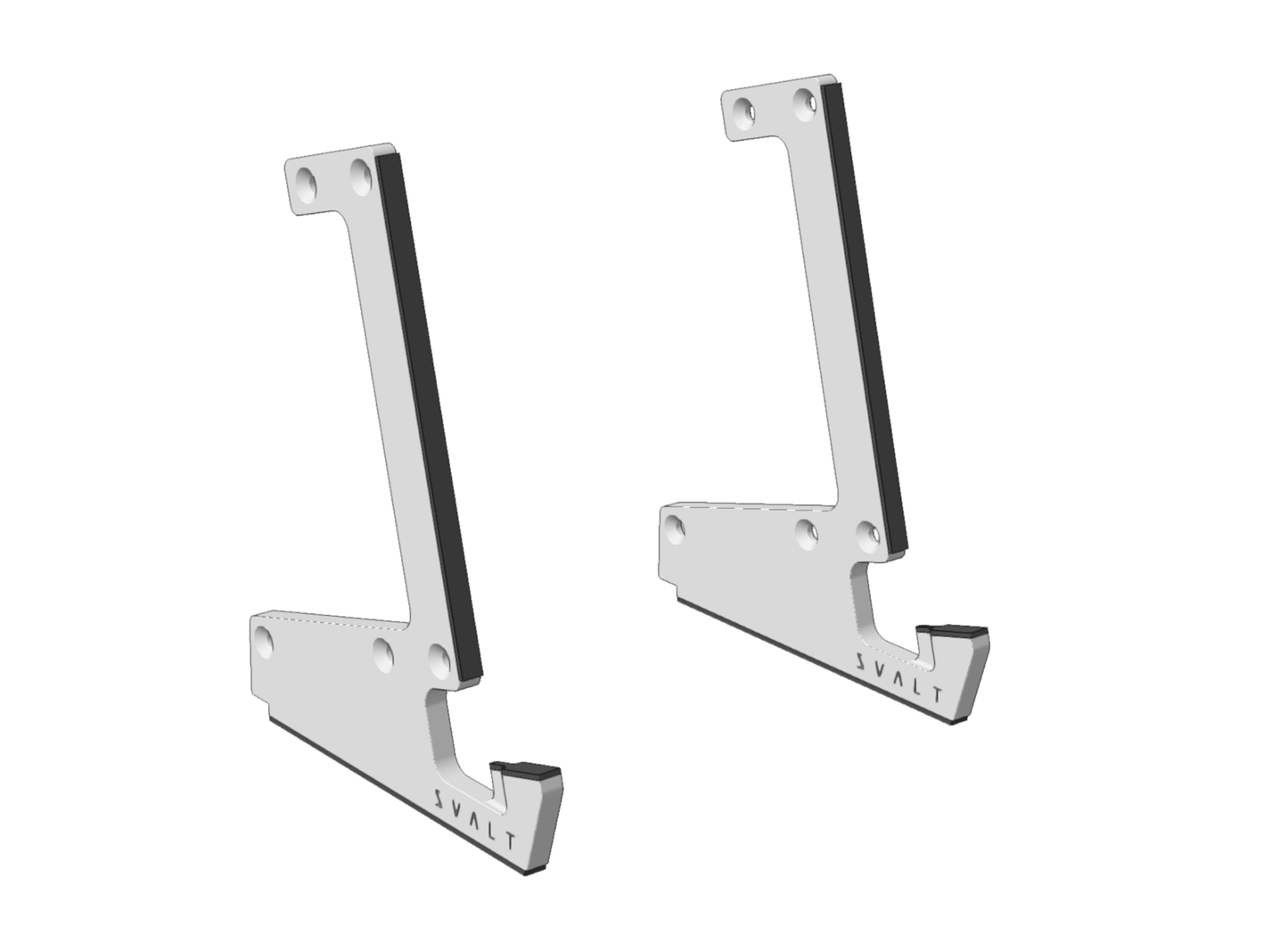 SVALT Mx modular dock support component for silent thermally conductive heatsink cooling performance with Apple laptops 2021+ 16-inch and 14-inch MacBook Pro and 2022+ 15-inch and 13-inch MacBook Air